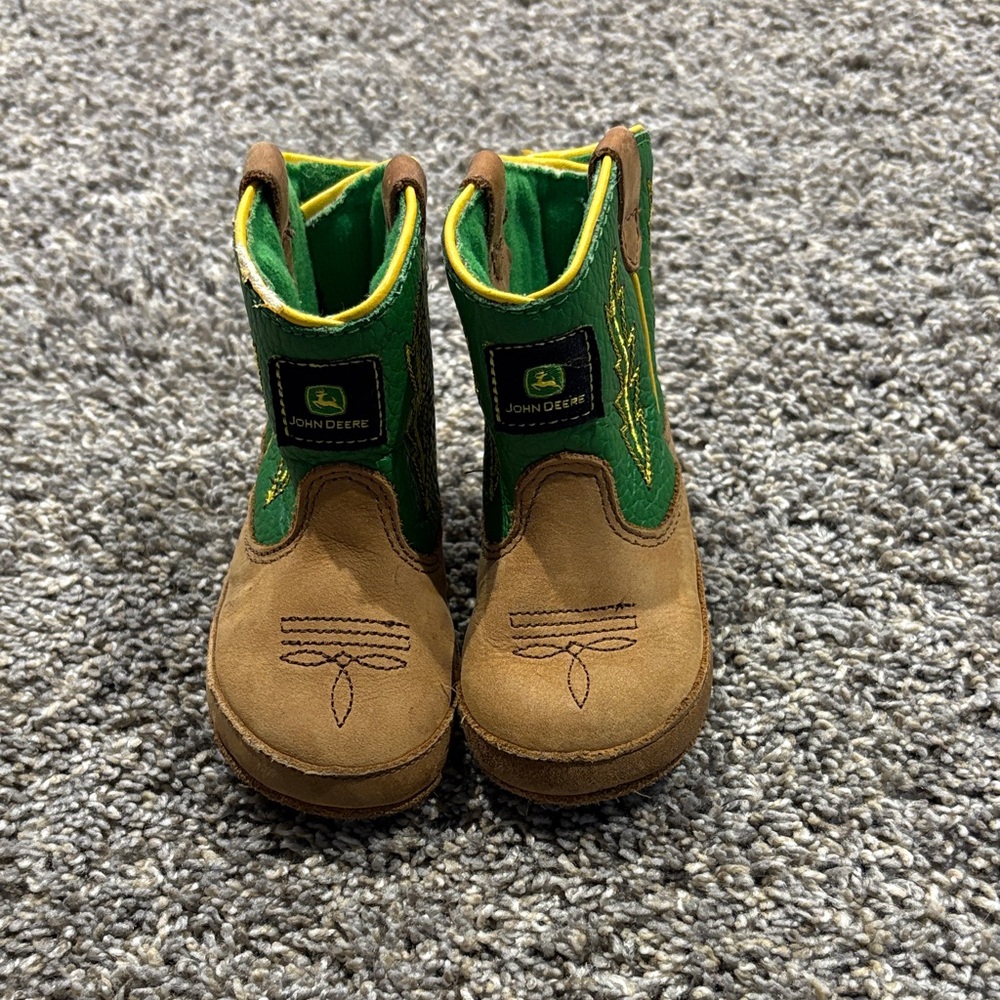 John Deere Infant Crib Booties